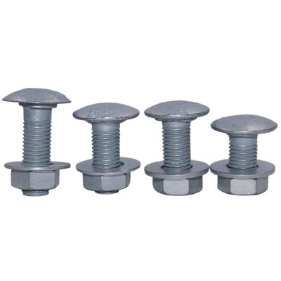 Galvanizzato di acciaio al carbonio Hex guardrail Splice bulloni 5/8 &quot;-11X 2&quot; per la strada antiterrorismo