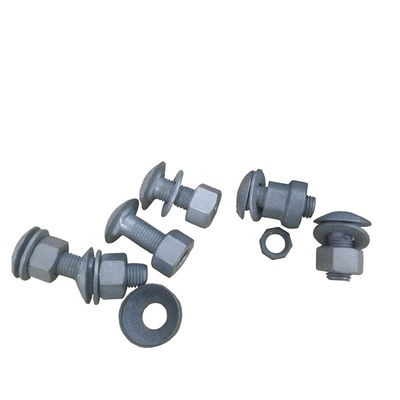 Galvanizzato di acciaio al carbonio Hex guardrail Splice bulloni 5/8 &quot;-11X 2&quot; per la strada antiterrorismo