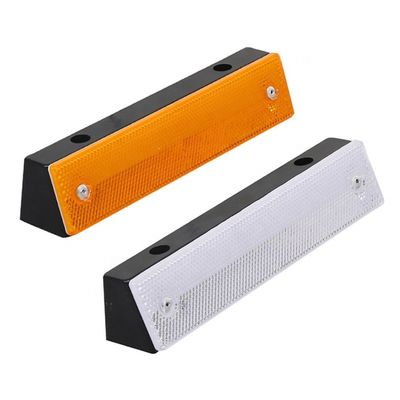 Riflettore di vetro in plastica per autostrade di tipo V 100*100*20 mm per illuminazione stradale