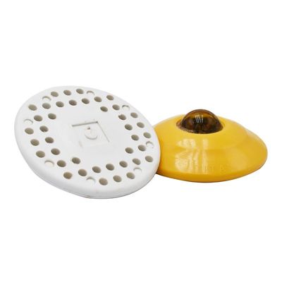 Sicurezza stradale End Stud di plastica Autostrada riflettente occhio di gatto Road Stud per la sicurezza stradale