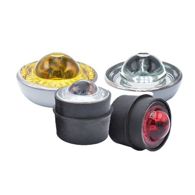 Riflettore a strisce di vetro per autostrade Rosso Blu Giallo Bianco Verde Colore LED
