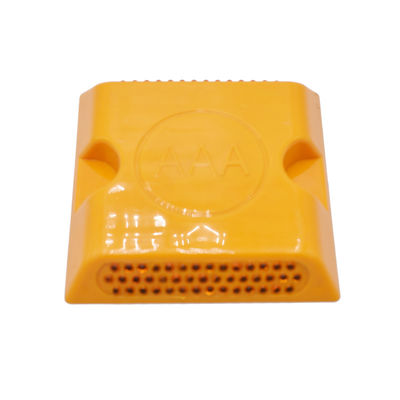 Sicurezza stradale Riflettore quadrato di plastica Road Stud con colore LED rosso Made