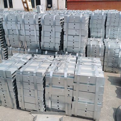 Posti e spaziatori H galvanizzati e rivestiti in polvere per l'installazione di corrimano AASHTO M-180