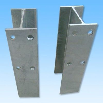 Q235 Q345 150*100*4.3*5.5 mm Galvanizzato a caldo