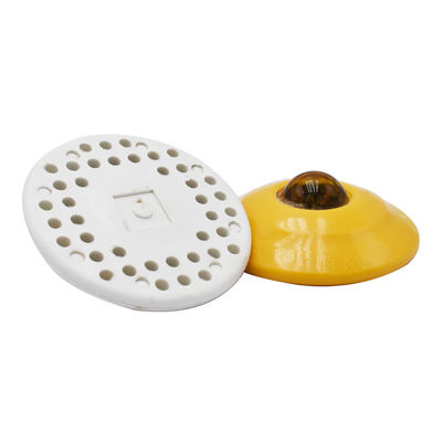 Sicurezza stradale Occhiali da gatto di plastica solare Riflettente con colori LED multipli