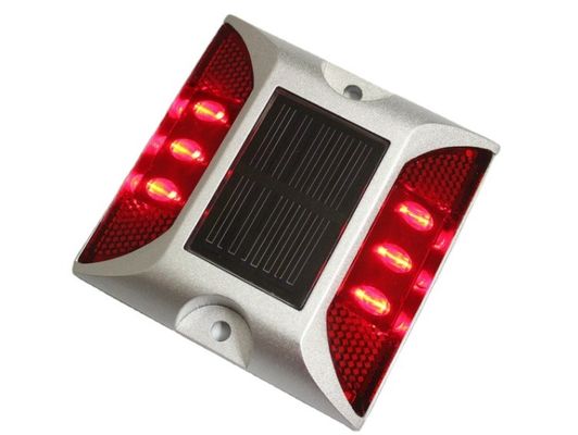 G105 Strada di alluminio a energia solare 100*20*20 La migliore soluzione per la sicurezza stradale e la marcatura