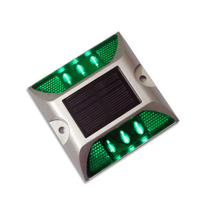Avvertenza Cone stradale riflettente Cat Eye LED Solar Road Stud In Rosso Blu Giallo