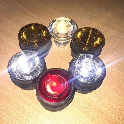 Dimensioni personalizzate Stud stradale in alluminio occhio di gatto Stud stradale riflettente per la sicurezza stradale