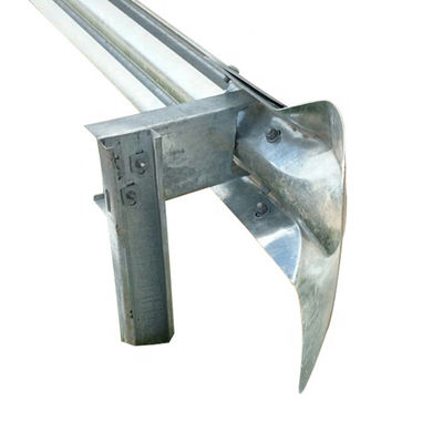 Galvanizzato a caldo AASHTO M180 Highway Guardrail Post con ISO9001 2000