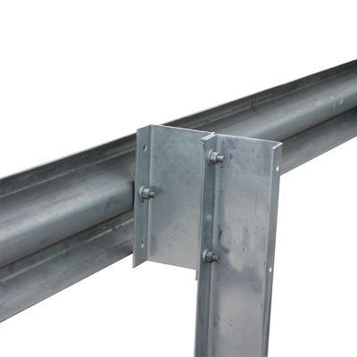 Barriera stradale per veicoli galvanizzata in polvere con rivestimento a tre travi W