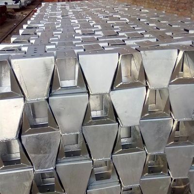 Autostrada di acciaio Autostrada di sicurezza della guardia della corrimano Galvanizzato Acciaio Box Blocker Spacer OEM