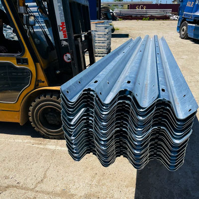 ISO 9001 Guardia anti-collizione a trave in acciaio galvanizzato