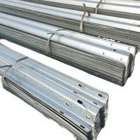 Sicurezza del traffico autostradale su misura W Beam Steel Guardrail Hot Dip Galvanized Q235 Q345