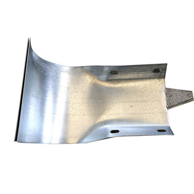Fermato galvanizzato e in polvere W-Beam Highway Guardrail Bullnose End per S235JR S355JR