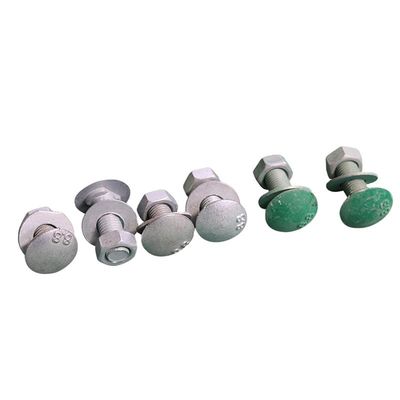 Q235 Q345 Sicurezza stradale Galvanizzato a caldo, rivestito in polvere, bullone e nocciolo per corrimano stradale