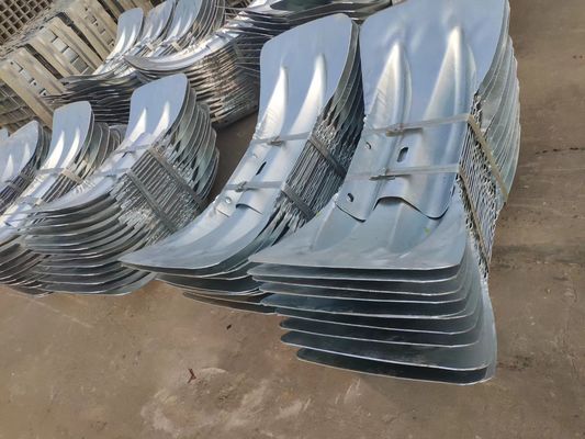 Anticorrosione Barriere di sicurezza stradale Fine ali con Q235 Q345 Steel Fishtail Terminal