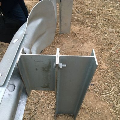 ISO9001 2000 Barriera di traffico certificata H Post per cornici di sicurezza per autostrade in acciaio galvanizzato