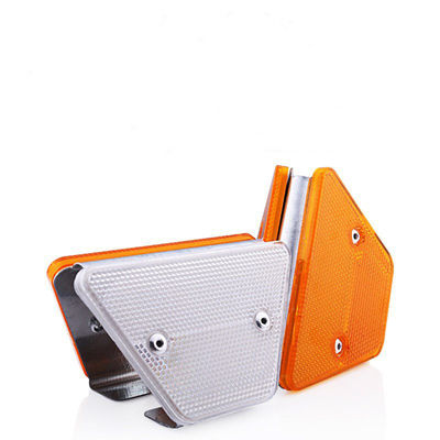 EN124 Standard colore personalizzato per autostrade corrimano di protezione riflettore di plastica riflettore delineatore