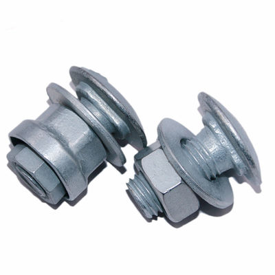 Controllo della folla multi-applicazione Stanchion Long Shank Eye Bolt con Noce e Lavatrice