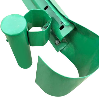 Q235 Q345 Dimensioni personalizzate Safety Steel R Terminal End for Highway Guardrail End Wings