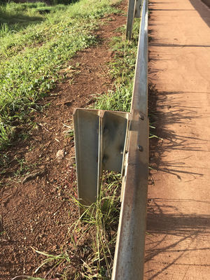 Autostrada di guardia U Channel Steel Post per AASHTO M-180 Hot Dip Galvanizing vendita