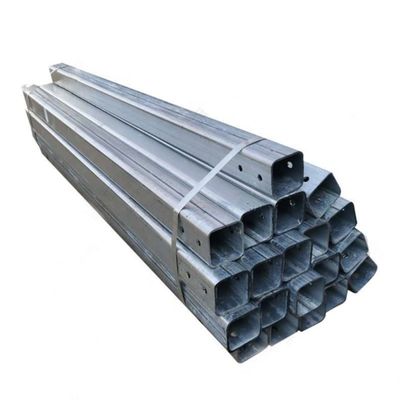 Facile da assemblare 4x4 Galvanizzato Quadrato Metallico Fence Post per Highway Guardrail