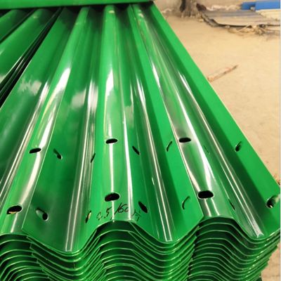 W Beam Plastic Highway Guardrail Crowd Control Barrier Fence per le esigenze del cliente