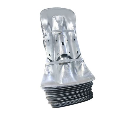 Righe di protezione in acciaio galvanizzato immerso a caldo fine coda di pesce con certificato ISO9001 2008