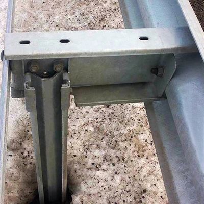 Anti-corrosione rivestito a caldo galvanizzato di acciaio corrimano Sigma Post AASHTO M-180 Standard
