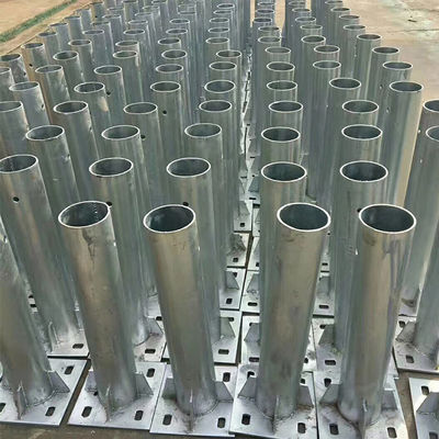 Barricata di sicurezza stradale galvanizzata e in polvere di metallo