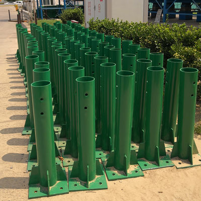 Barricata di sicurezza stradale galvanizzata e in polvere di metallo