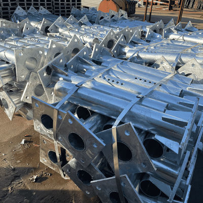Barricata di sicurezza stradale galvanizzata e in polvere di metallo