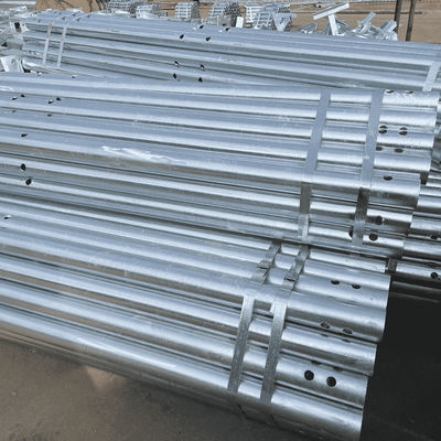 Barricata di sicurezza stradale galvanizzata e in polvere di metallo