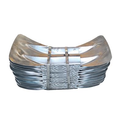 Galvanizzato AASHTO M180 Standard Steel Guardrail Fishtail End per la sicurezza stradale