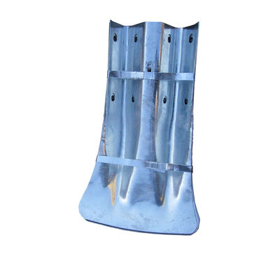 Galvanizzato AASHTO M180 Standard Steel Guardrail Fishtail End per la sicurezza stradale