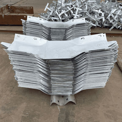 Anti-corrosione Q235 Q345 Cornice galvanizzata a caldo per la sicurezza stradale del traffico