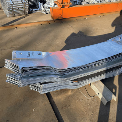 Anti-corrosione Q235 Q345 Cornice galvanizzata a caldo per la sicurezza stradale del traffico