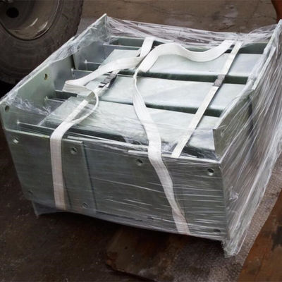 Posti di recinzione galvanizzati laminati a caldo con flange in acciaio inossidabile personalizzata