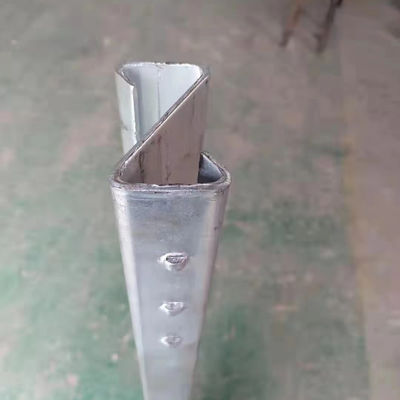 Barriera di acciaio galvanizzata Aashto M180 Standard Z Post con rivestimento in polvere