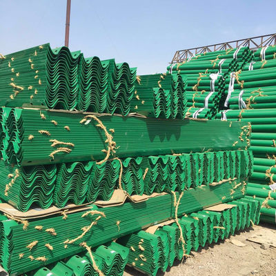 Cornice di protezione stradale in acciaio galvanizzato certificata CE/BV/ISO con terminale di coda di pesce