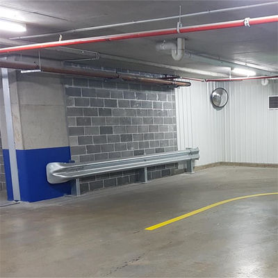 Barriera per la sicurezza stradale in Sud America Q235 Q345 Barriera di sicurezza stradale in acciaio con rivestimento in zinco