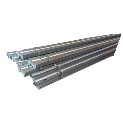 Sicurezza esterna W Beam Steel Highway Guardrail esportato in Brasile