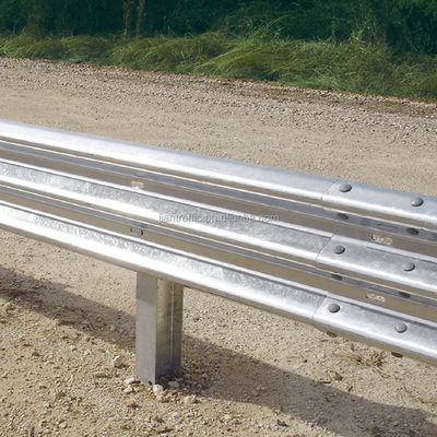 Aashto M180 Highway Guardrail con palo di acciaio e rivestimento in zinco certificato CE/BV/ISO