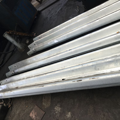 Aashto M180 Highway Guardrail con palo di acciaio e rivestimento in zinco certificato CE/BV/ISO