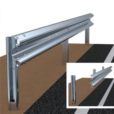 Protezione della sicurezza stradale Righe di protezione galvanizzata immersa a caldo con rivestimento in zinco personalizzato