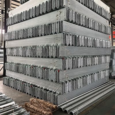 Galvanizzato a caldo laminato a freddo W beam Highway Barrier Guardrail con certificati CE/BV/ISO