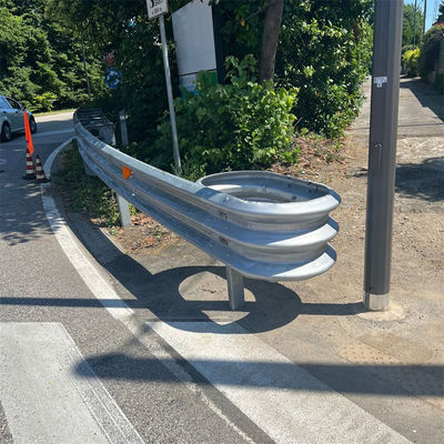 Barriera in acciaio per la sicurezza stradale con materiale Q345 SJ345R e certificato ISO9001/TUV/BV/CE