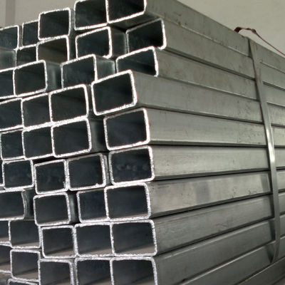 Post quadrato galvanizzato per corrimano stradale certificato ISO9001 2008 e rivestito in polvere