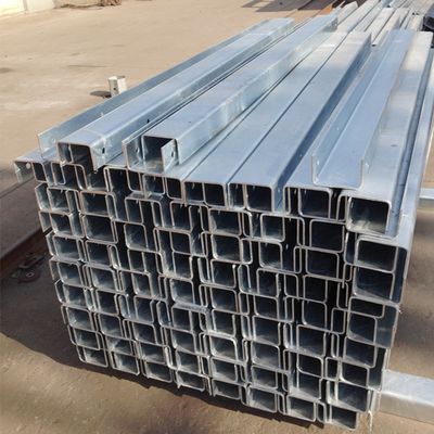 Traffic Road Steel Barrier U Channel Guardrail Post con e certificato ISO9001 2008