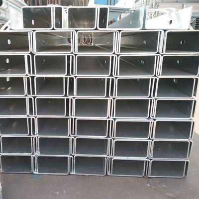 Traffic Road Steel Barrier U Channel Guardrail Post con e certificato ISO9001 2008
